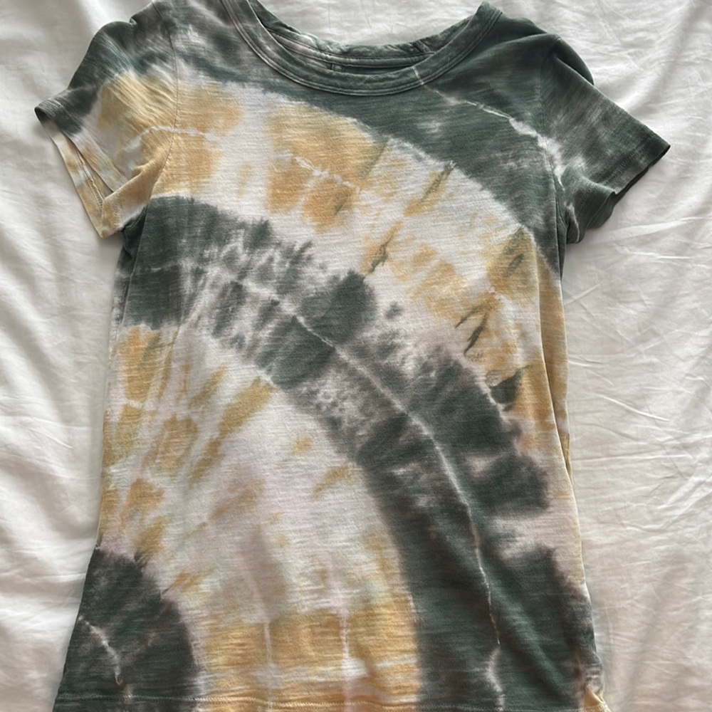 Banana republic tie dye tee shirt